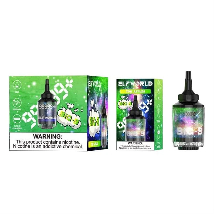 ELFWORLD DOUBLE MOUTHED GIANT HOOKAH 99999+ Puff 31 ELFWORLD DOUBLE MOUTHED GIANT HOOKAH 99999+ Puff 31
