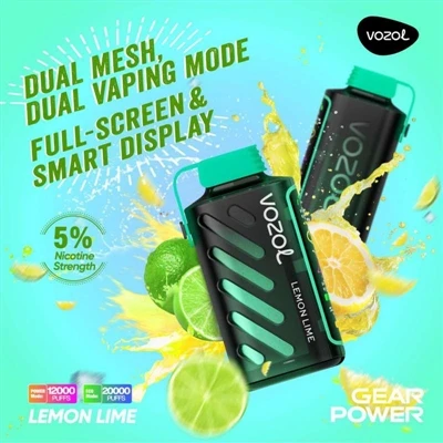 Hur länge kan Vozol Gear Power 20000 användas?