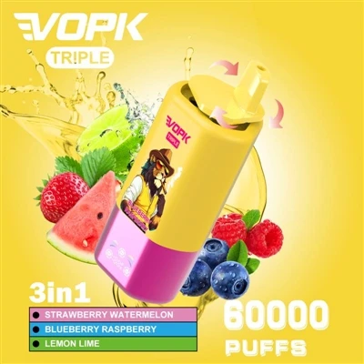 Vopk Triple 60000 Puffs Bästa tre smakvapeupplevelse