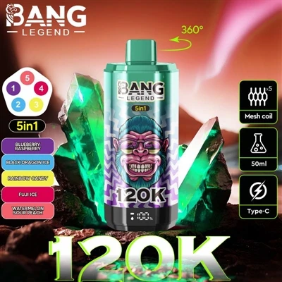 BANG LEGEND 120K, Låt dig uppleva den största njutningen