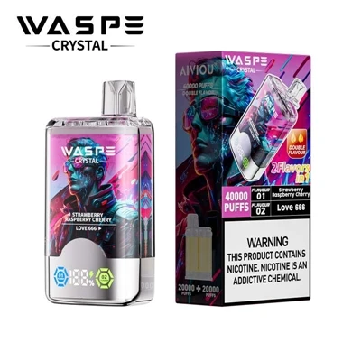 Vad sägs om WASPE CRYSTAL 40K Crystal Vape?