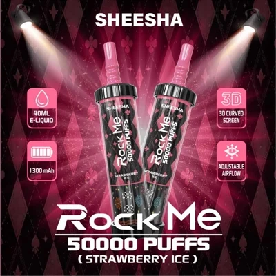RockMe SHISHA 50000 VAPE In-Djupanalys: När E-engångscigaretter verkligen går...