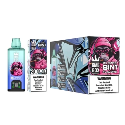 BANG BOX 200K disponibel vape – det föredragna valet för hög kapacitet, uppla...