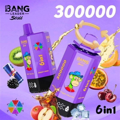 Bang Leader 300000: Den kompletta formen av nästa generations E-engångscigare...