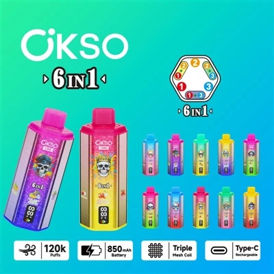 OKSO 120000 6in1: A Comprehensive Analysis Of The High-Sex-in- Disposable E-c...