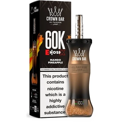 AL Fakher Crown Bar EHOSE X 60K: Det bästa valet för E-engångscigaretter med ...