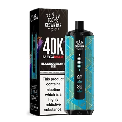 AL Fakher Crown Bar MegaMax 40K — Det bästa valet för engångsvapes med hög-ka...