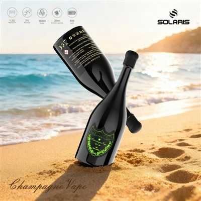 SOLARIS Champagne 30000 Puffs 30K E-cigarett: When High Puff Count Meets Cham...