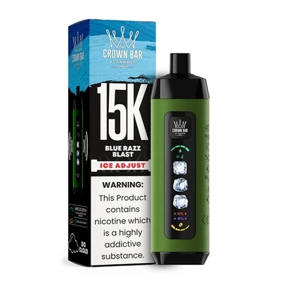 AL Fakher Crown Bar Ice Adjust 15K: Ett premiumval för justerbar is-kalla E-e...