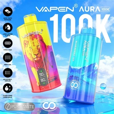 VAPEN AURA 100000: När E-engångscigaretter går in i eran av 