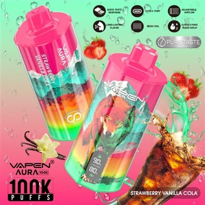 VAPEN AURA 100K PUFFS – Den ultimata prylen för ungdomar