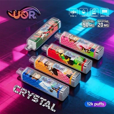 UOR CRYSTAL 12K: En professionell upplevelse av engångsvape