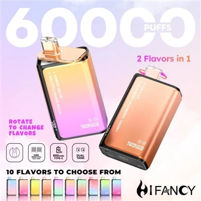 HIFANCY TWINMAX 60K — Njut av två smaker till ditt hjärtas innehåll, njut av ...