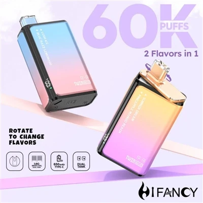 HIFANCY TWINS MAX 60K — En dubbel smakexplosion, ditt smakäventyr börjar här