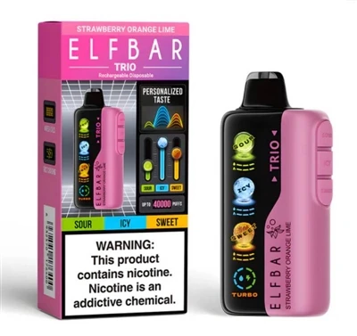 ELFBAR TRIO 40K PUFFS: Omdefinierar hållbarheten och nöjet med disponibel vape