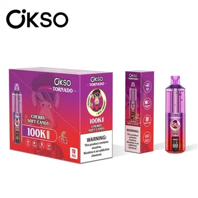 OKSO Tornado 100K Puffs: När E-cigaretter slutar 