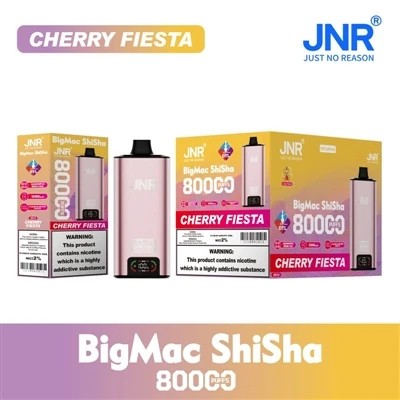 JNR Big Mac Shisha 80000: Redefiniing The High-Vapor Disposable Vape Experience