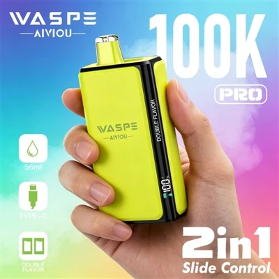 Waspe Double Flavour 100K Pro: När Vaping börjar säga nej till 