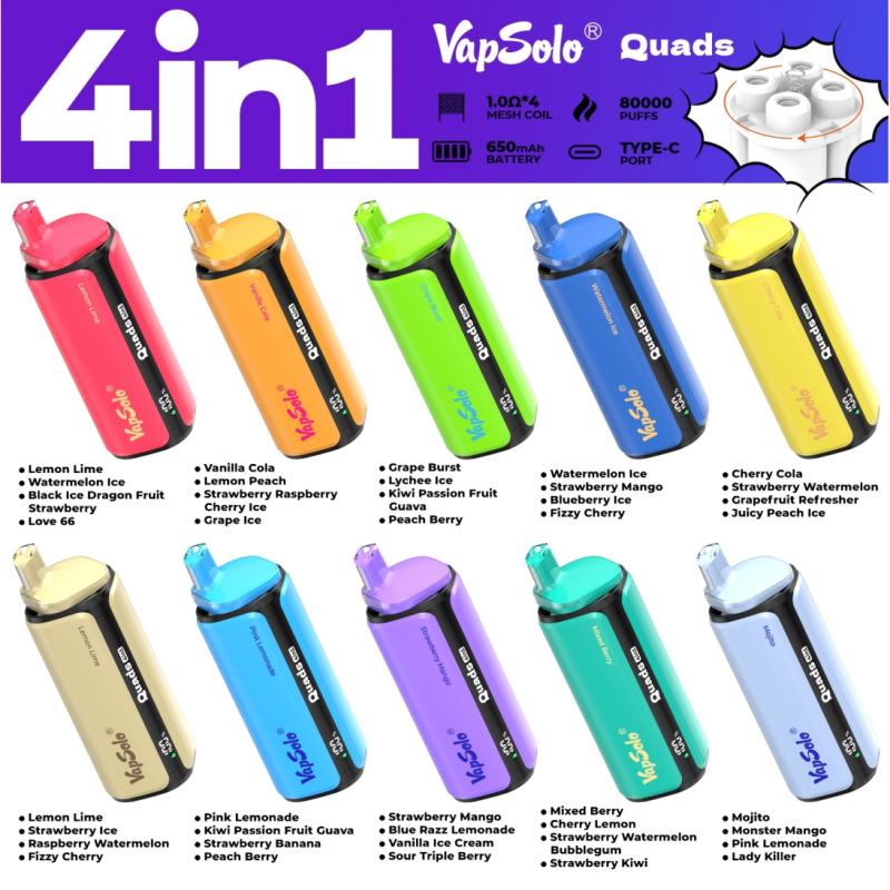 vapsolo 80000 taste list vapsolo 80000 taste list