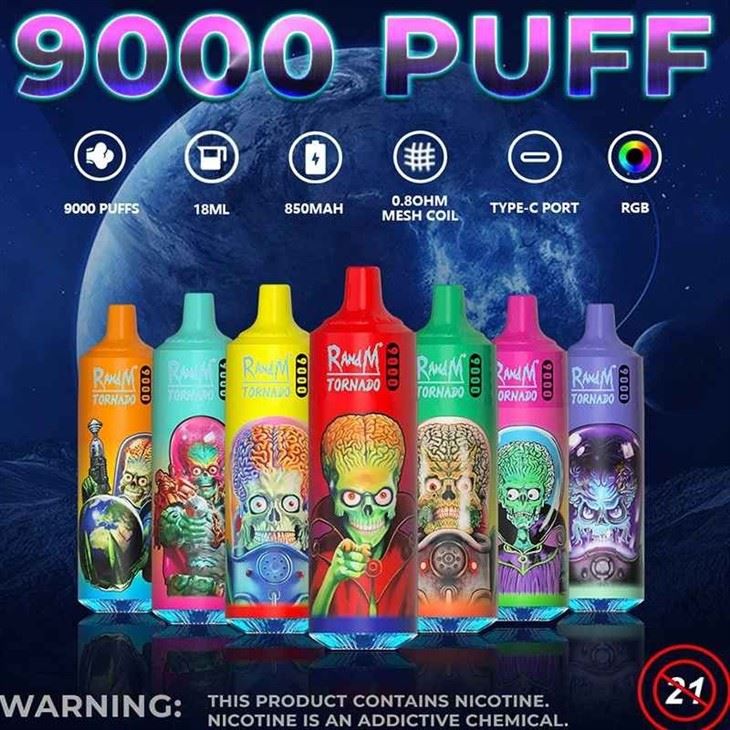 Randm tornado 9000 puffs