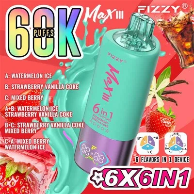 Fizzy Max III 60K 6 i 1 smak