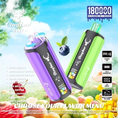 StagBar 6in1 180K Puffar