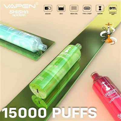 VAPEN SHISHA HOKAH 15000 Puffar
